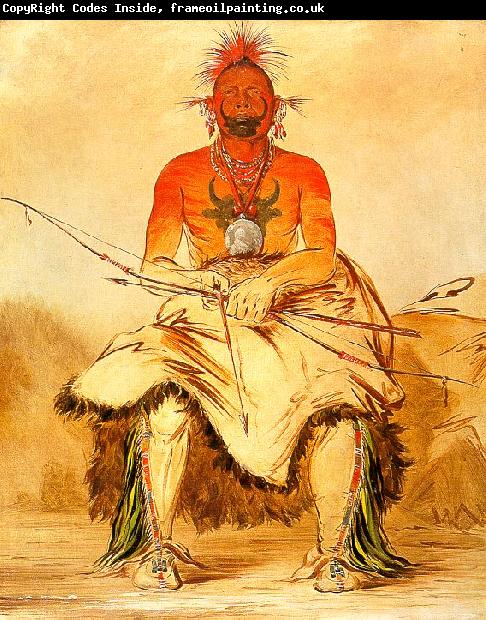 George Catlin Buffalo Bull : A Grand Pawnee Warrior